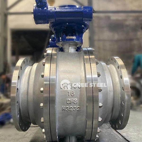 Flanged Trunnion Mounted Ball Valve