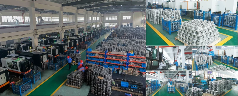 Soft Seal Flanged Butterfly Valve workshop Soft Seal Flanged Butterfly Valve workshop